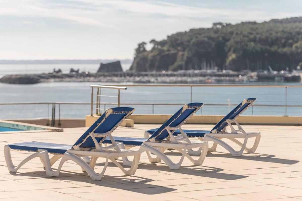 Appartement Cosy Les Pieds Dans L'Eau, Vue Mer Exceptionnelle Crozon Eksteriør bilde
